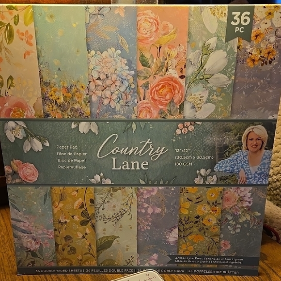 Crafters companion Other - Crafters Companion Country Lane Floral Paper Pad NEW